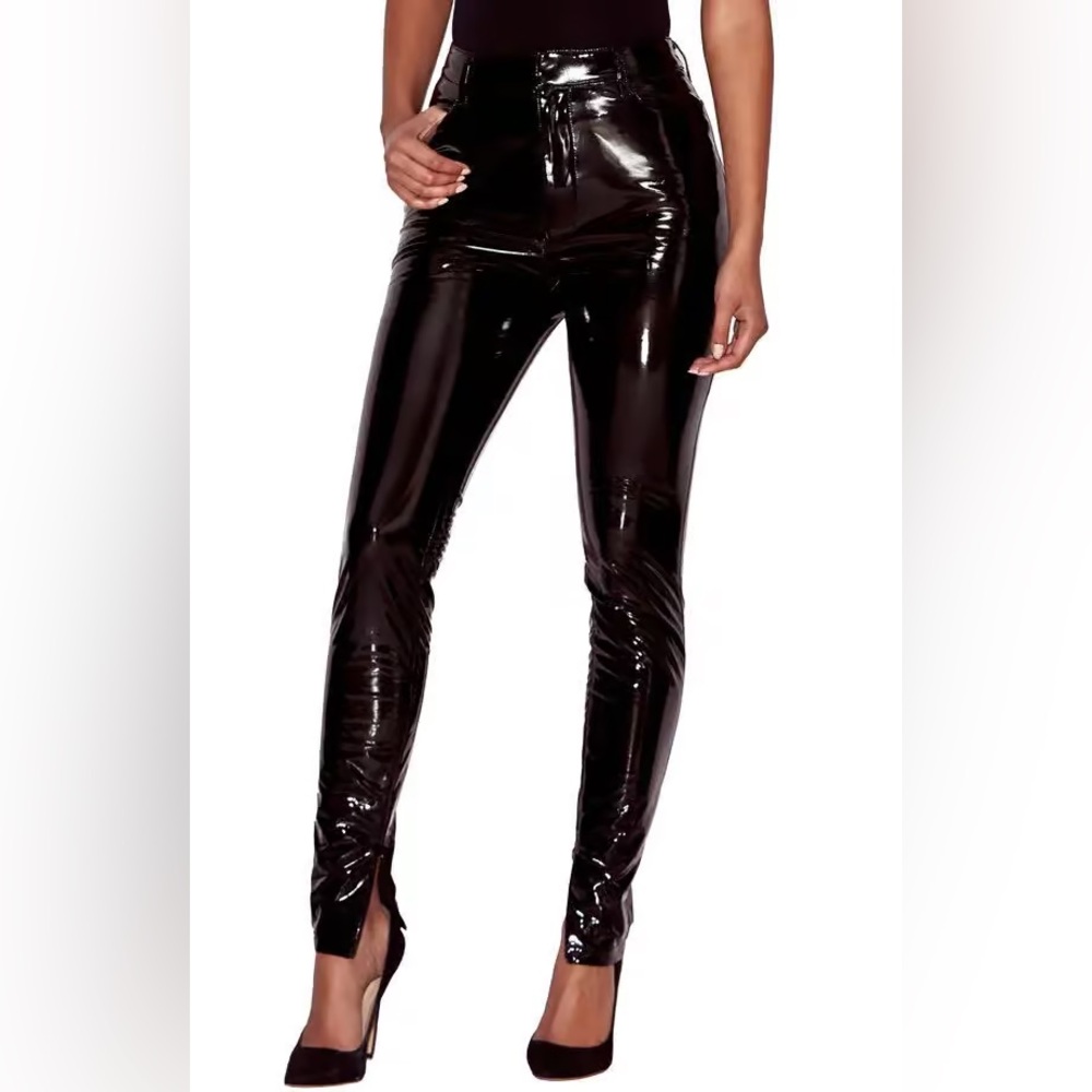 House of CB Haridan Faux Leather Trousers size M.
